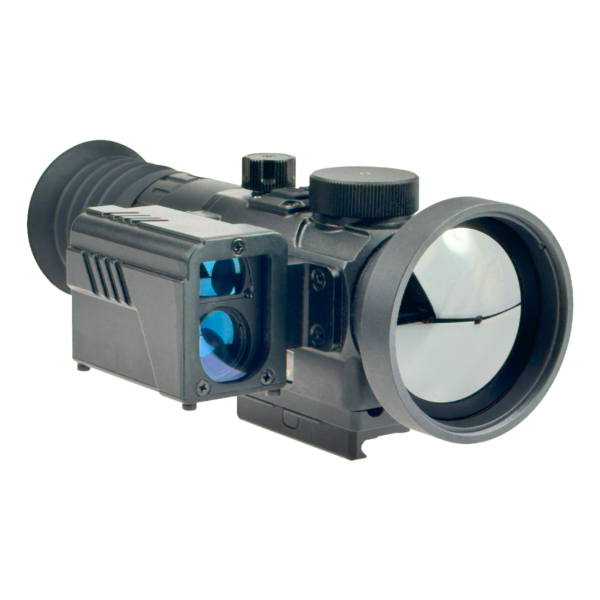 Thermal weapon sights with Laser Rangefinder inFOV PSION PLE675 LRF.